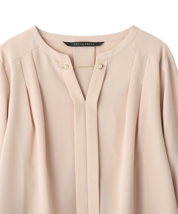 YECCA VECCA アクセサリー付きブラウス Pink