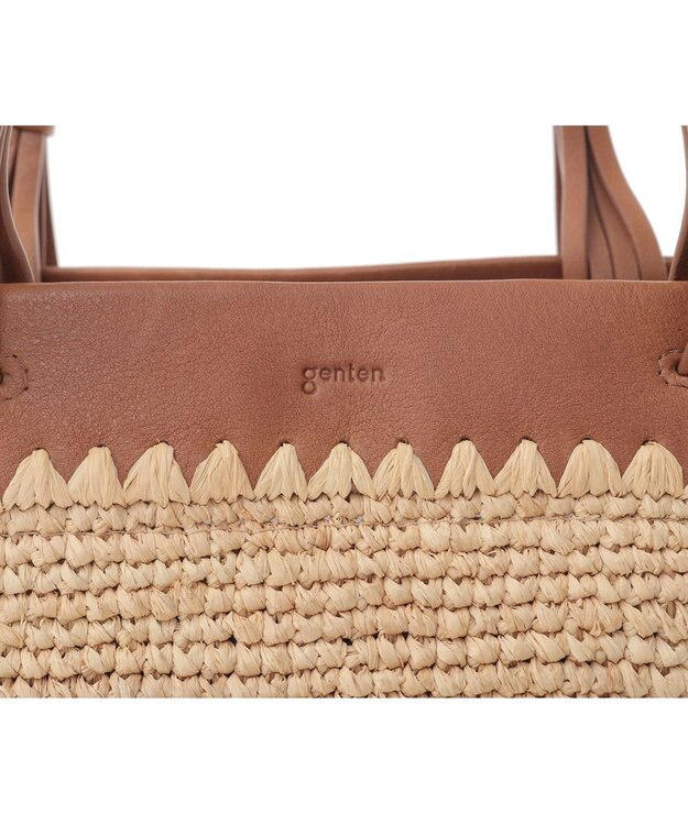 genten ルチア　トートバッグS チャ