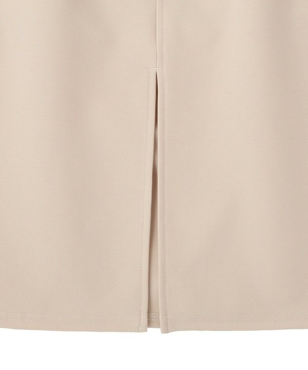 Green Parks 楽ちんリップルＩラインスカート Light Beige