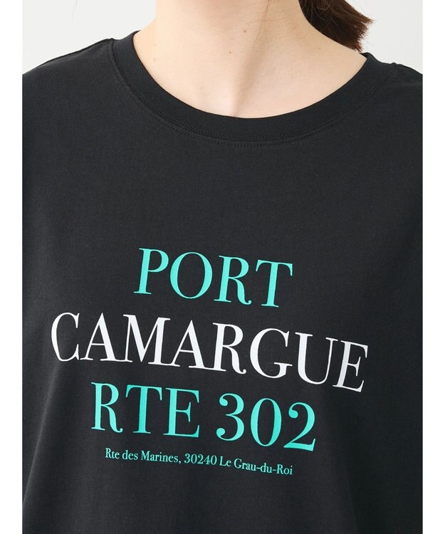 Green Parks ２色カラーロゴレギュラーＴシャツ Black