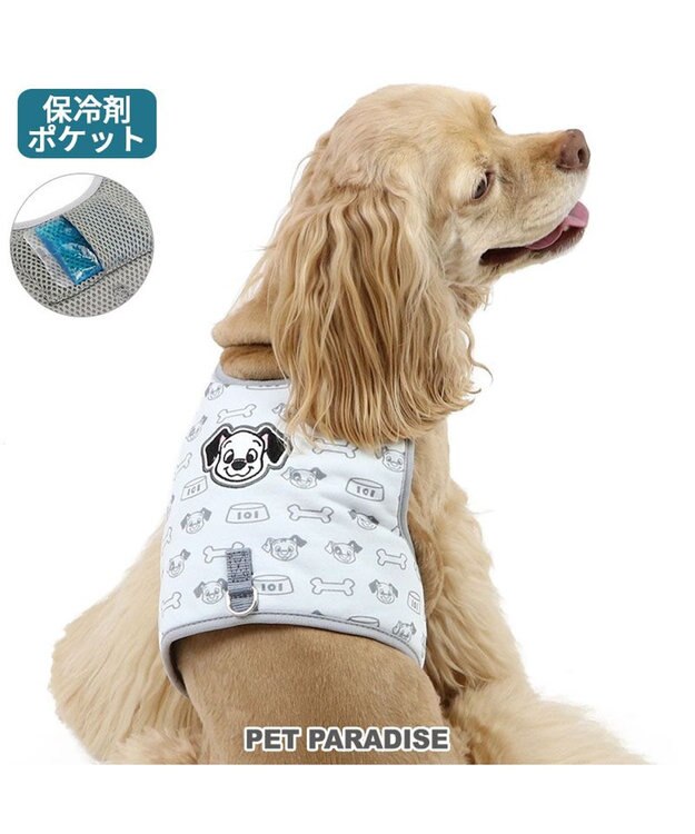 PET PARADISE ディズニー 101匹わんちゃん 保冷剤ポケット付き ハーネス ＳＭ 中型犬 保冷剤付
