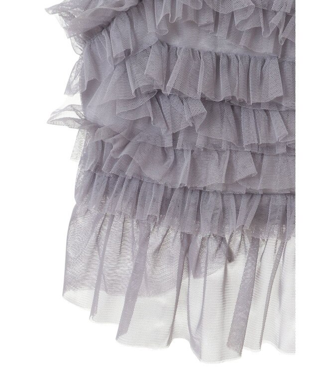 earth music&ecology チュールビスチェ Gray