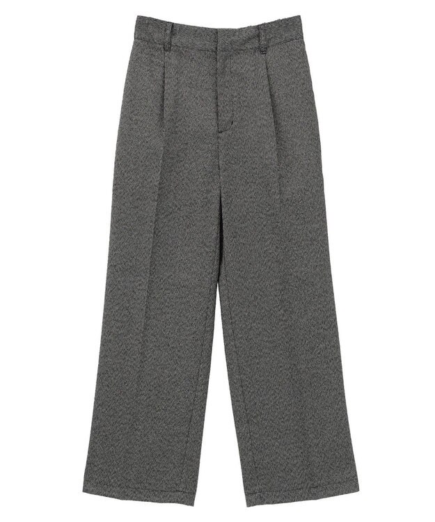 AMERICAN HOLIC 美・美・美ツイードワイドパンツ Black