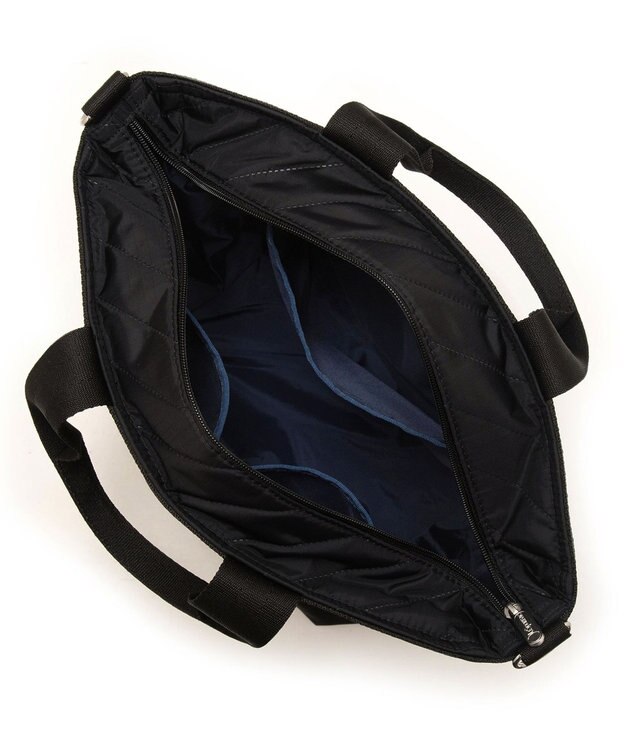 LeSportsac BUCKET TOTE/ラインデボスブラック ラインデボスブラック