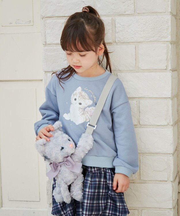 ANY KIDS アニマル抱っこポシェット ネコ