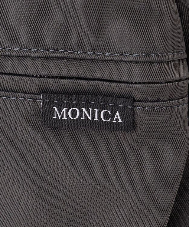 LA BAGAGERIE 【MONICA】サイドジップリュックサック ダークグレー