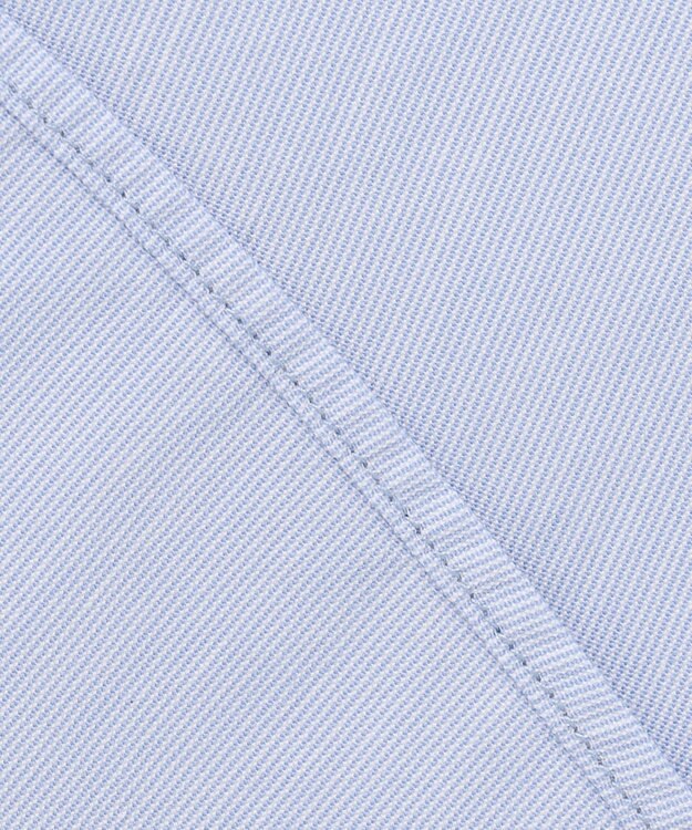 J.PRESS MEN 【WEB限定】ポプリンヘアラインJ刺繍シャツ/B.D サックスブルー系1