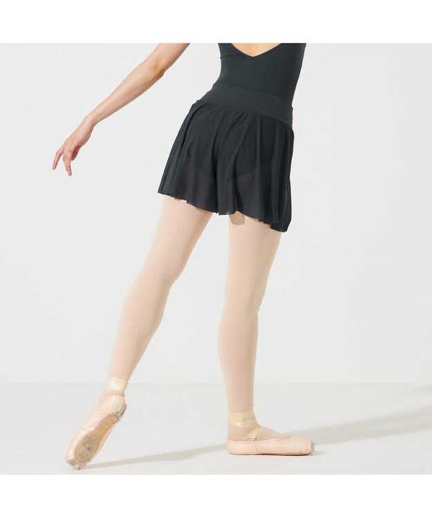 Chacott キュロットスカート ボトルグリーン