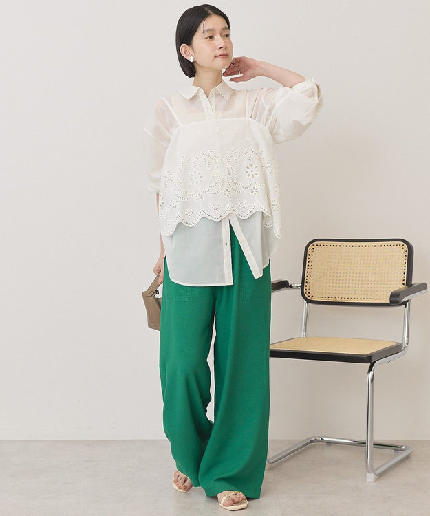 AMERICAN HOLIC レースビスチェ Off White