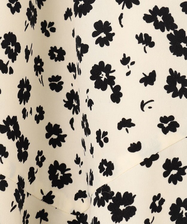 Feroux フラワープリント スカート アイボリー系9