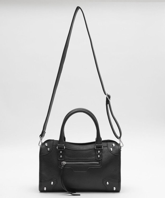 WEGO 2wayスタッズボストン ブラック