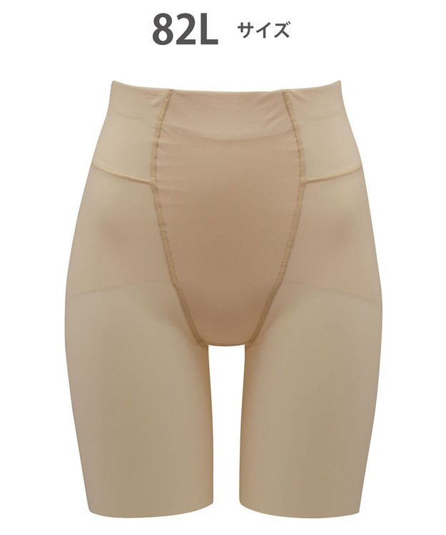 WACOAL ガードル ロング丈 キリッとしたウエストに スマートなヒップラインに ベタつきにくい レディース GFA155 /ワコール シェルベージュ