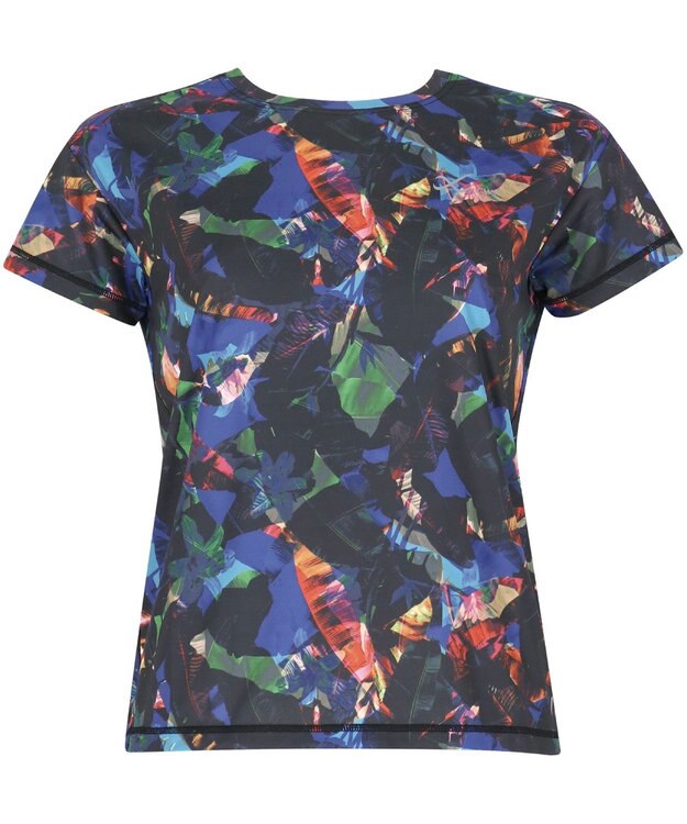 CW-X 【WOMEN】 CW-X トップス 【薄軽ランニングシャツ】 半袖 3分袖 Ｕネック 吸汗速乾性(本体) レディース DLY155 /ワコール グレイッシュブルー