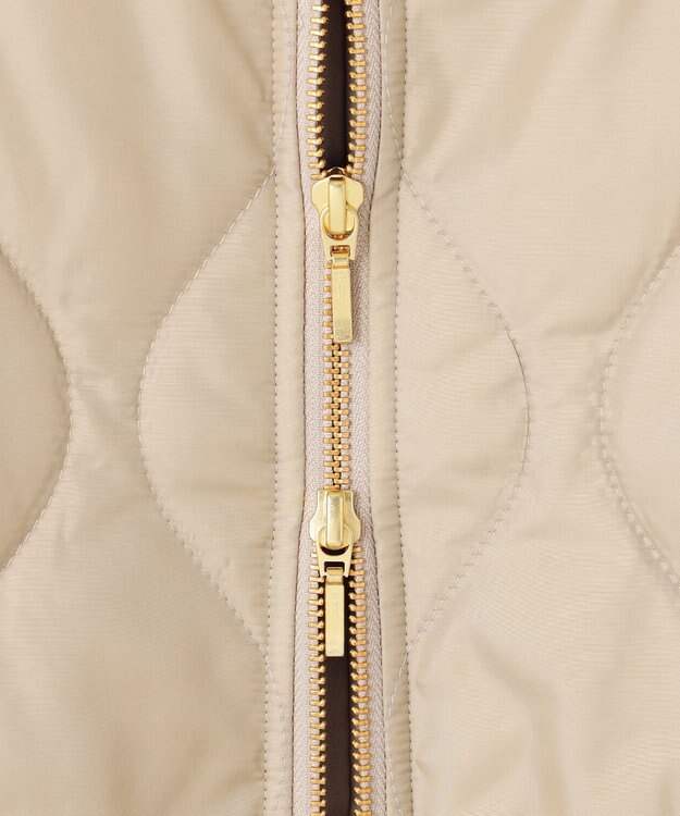 23区 中綿パディング コンパクト アウター ベージュ系