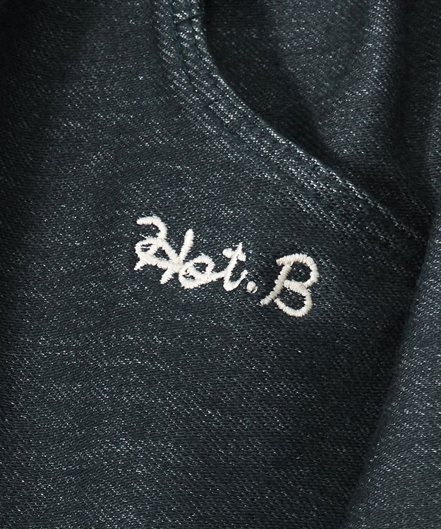 MIKI HOUSE HOT BISCUITS 【80-120cm】 おしりフリル ストレッチデニムパンツ 紺