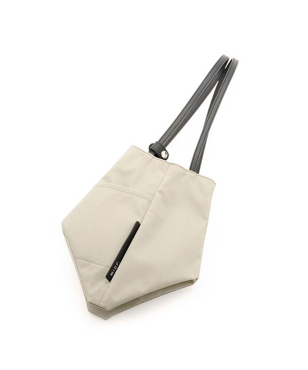 MioFIRANO NY-01 truss_hand bag ナイロン エコロンオックス はっ水　MIOF. ミオフ LIGHT GRAY