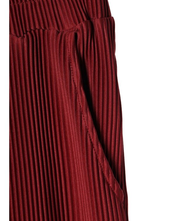 CRAFT STANDARD BOUTIQUE カットプリーツパンツ Bordeaux