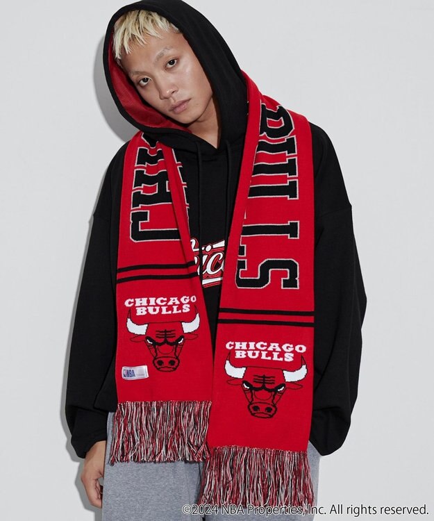 WEGO 【ユニセックス着用ITEM】別注NBA　マフラータオル レッド