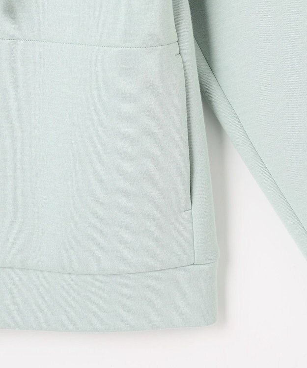 J.PRESS LADIES S ダンボールジャージー パーカー スモーキーミント系