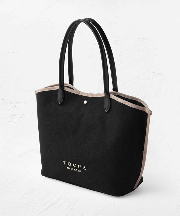 TOCCA ET JOUR CANVASTOTE キャンバストートバッグ ブラック系
