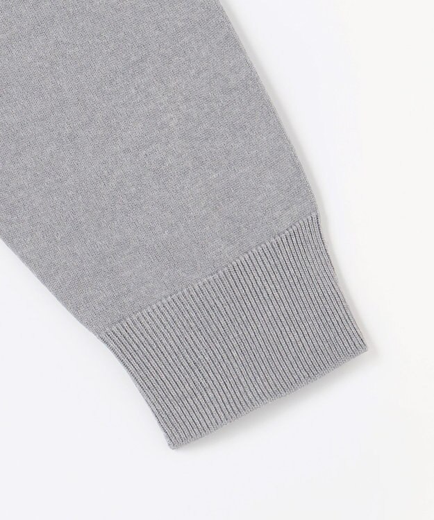 23区GOLF 【MEN】トラックジャケット ホールガーメント ニットジャケット ライトグレー系