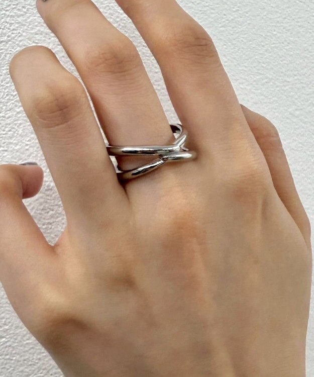 WEGO Lデザインステンレスリング 柄3