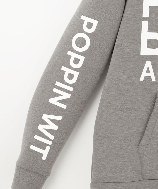 PW CIRCULUS 【NEWデザイン】【MEN】 LOGO graphic  デタッチャブルフーディー グレー系