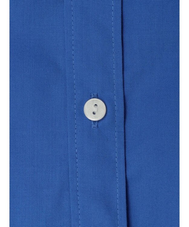 Green Parks 胸元ポケットイージーケアシャツ Blue