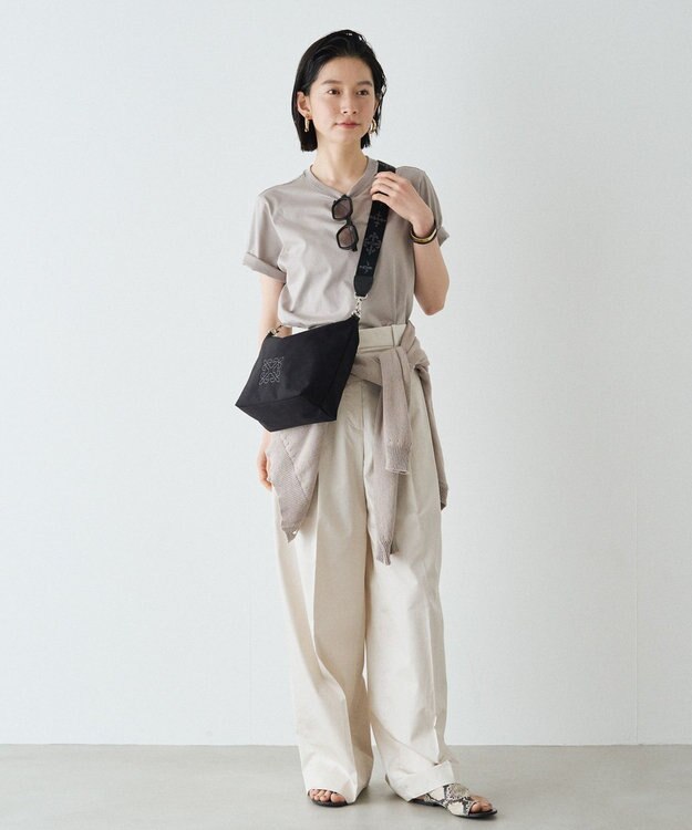 russet ＜320g/撥水性あり＞コーデュラナイロン2wayシンプルショルダーバッグ(CE-1536) Black