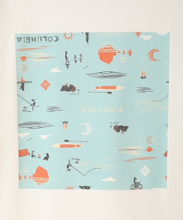 Columbia Columbia/ クレストトゥバレーグラフィックショートスリーブTシャツ /コロンビア Sea Salt