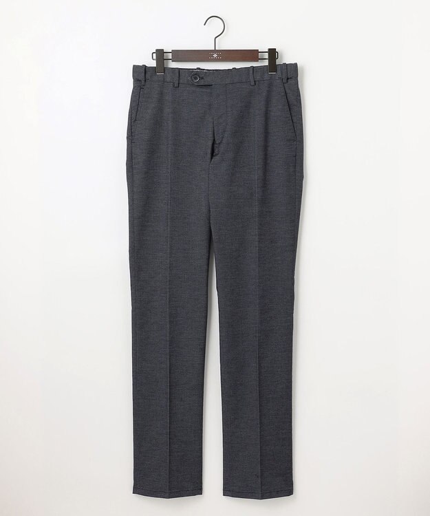 JOSEPH ABBOUD 【ウエストも伸びる!/洗える/速乾/ストレッチ】ハイパワーシャンブレードビー パンツ ネイビー系
