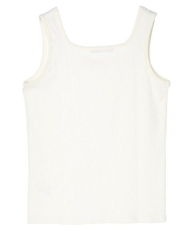 Green Parks Ｂ．ＳＥＴ２点深Ｖプルオーバー＋スクエアタンク Ecru