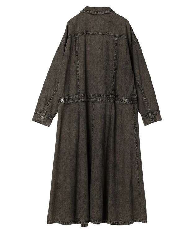 Green Parks ■ＥＳＣＡＲ　デニムジャケットワンピース Brown