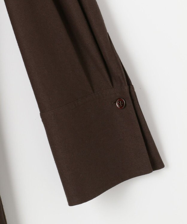 自由区 【UVカット/遮熱効果/防透け/吸汗性/速乾性】ツイストプレインジャージー プルオーバー ダークブラウン系