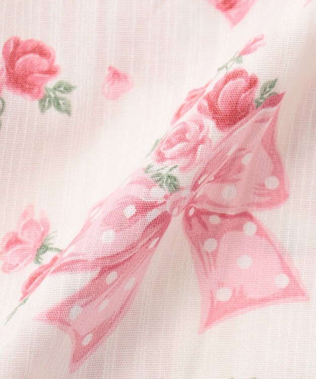 ANY KIDS 3WAY ロング丈 浴衣 セット リボン総柄