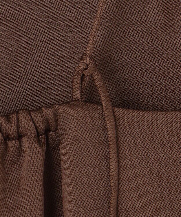 自由区 【カタログ掲載・洗える】ブライトカルゼキャミ ワンピース ブラウン