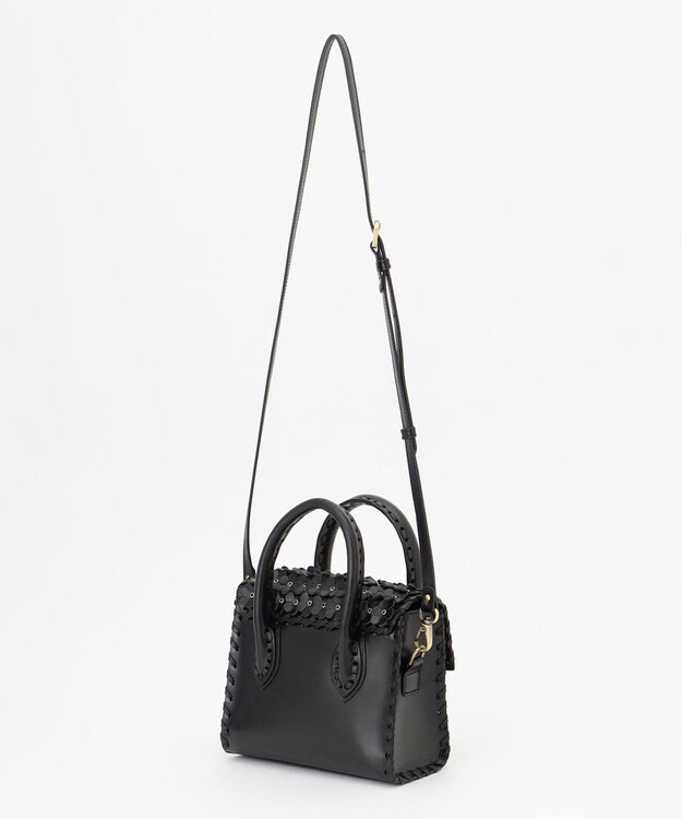 GRACE CONTINENTAL Flower Motif MS ブラック