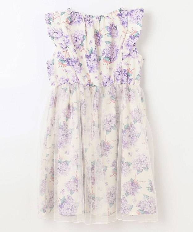 ANY KIDS アジサイ ワンピース ホワイト系