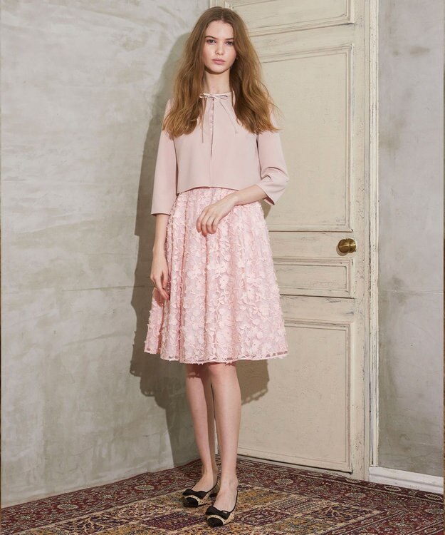 TOCCA TRANSPARENT BOLERO ボレロ ピンク系