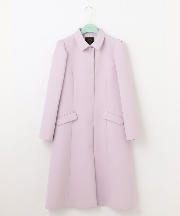 TOCCA 【洗える】CANVAS STORY ステンカラーコート ピンク系