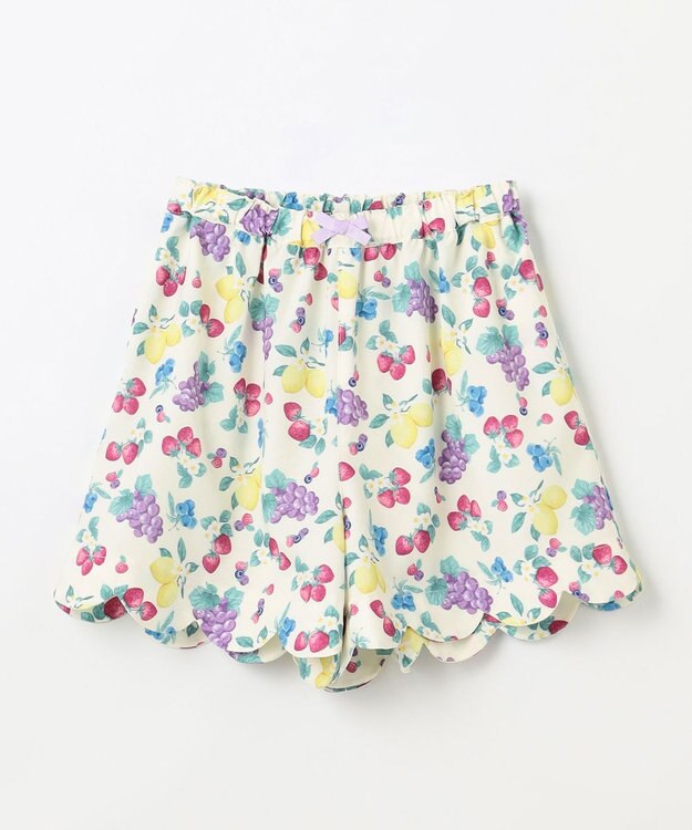 ANY KIDS 水陸両用 総柄 ショートパンツ フルーツ総柄