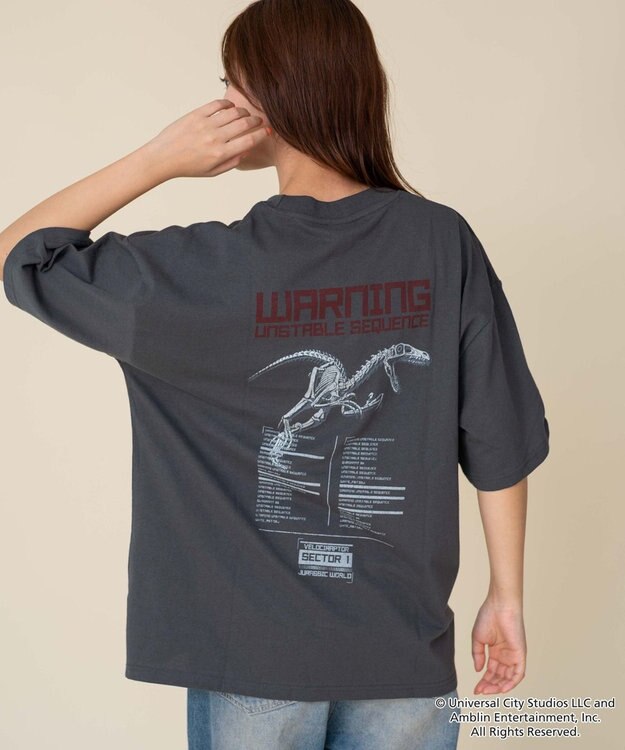 WEGO 【ユニセックス着用ITEM/SMLサイズ展開】JURASSIC　PARKグラフィックT（S） 柄4