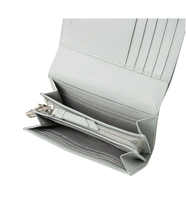 CLATHAS カーラ 二つ折り財布 ライトブルー