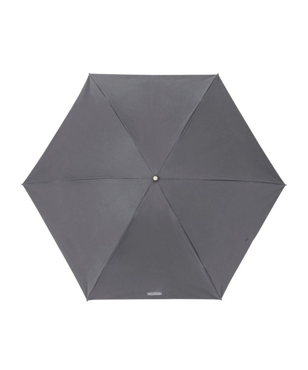 MOONBAT 【フワクール生地使用/軽量】MACKINTOSH PHILOSOPHY 遮光 晴雨兼用 折りたたみ日傘 シャンブレー ブラック