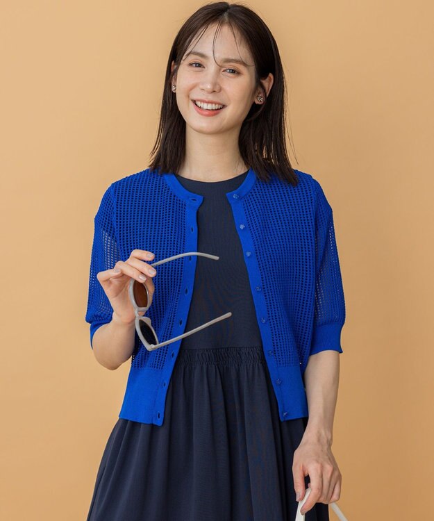 組曲 ビジューリングパールイヤリング ゴールド系