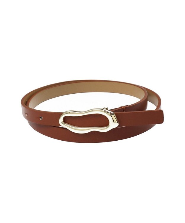 UNBILLION カカトゥ kakatoo / ウェーブバッグルベルト ブラウン