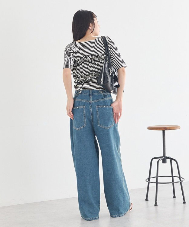 earth music&ecology SET2点マルチウェイバンドゥ＋プルオーバー Black