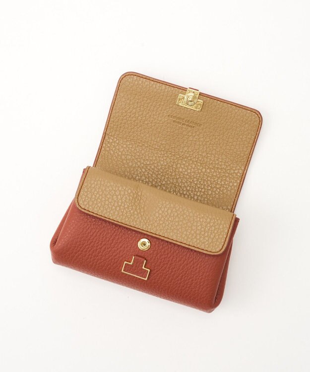 IACUCCI 【バイカラー】アバ ウォレット CERVO レッド