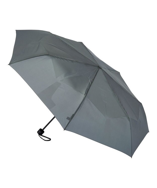 MOONBAT 【3秒でたためる傘/耐風】urawaza 無双(ウラワザ ムソウ)  折りたたみ傘 無地  58cm ダークグレー