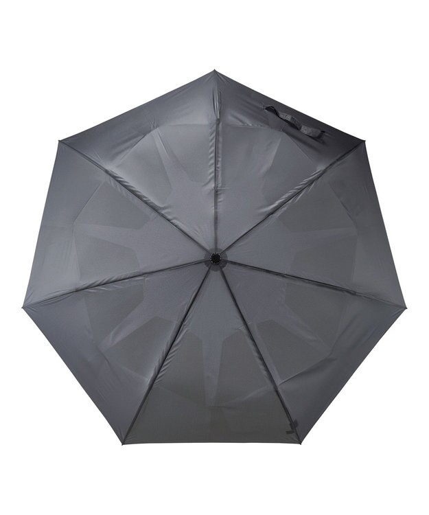 MOONBAT 【3秒でたためる傘/耐風】urawaza 無双(ウラワザ ムソウ)  折りたたみ傘 無地  58cm ダークグレー